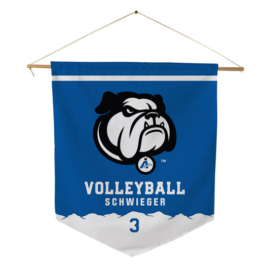 UNC Asheville - NCAA Women's Volleyball : Avery Schwieger - Pennant - 18" x 21"-0