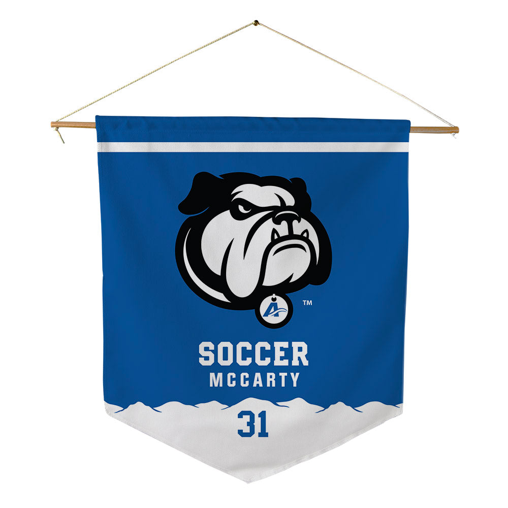 UNC Asheville - NCAA Men's Soccer : Lincoln McCarty - Pennant - 18" x 21"-0