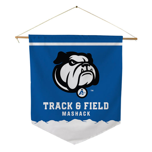 UNC Asheville - NCAA Men's Track & Field : Demarcus Mashack - Pennant - 18" x 21"-0