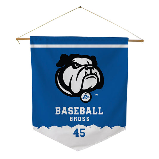 UNC Asheville - NCAA Baseball : Landon Gross - Pennant - 18" x 21"-0