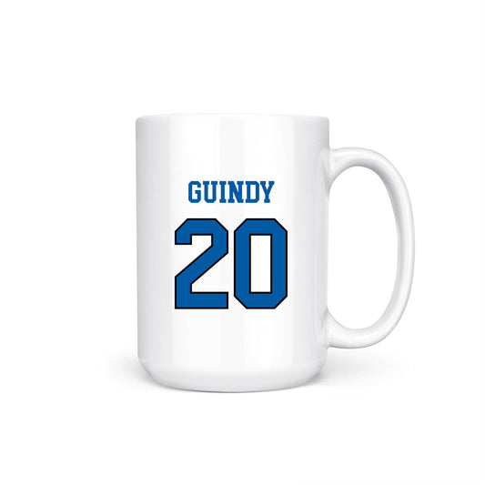 UNC Asheville - NCAA Men's Soccer : Zander Guindy - Coffee Mug-0