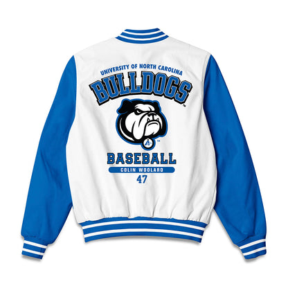 UNC Asheville - NCAA Baseball : Colin Woolard - Bomber Jacket-1