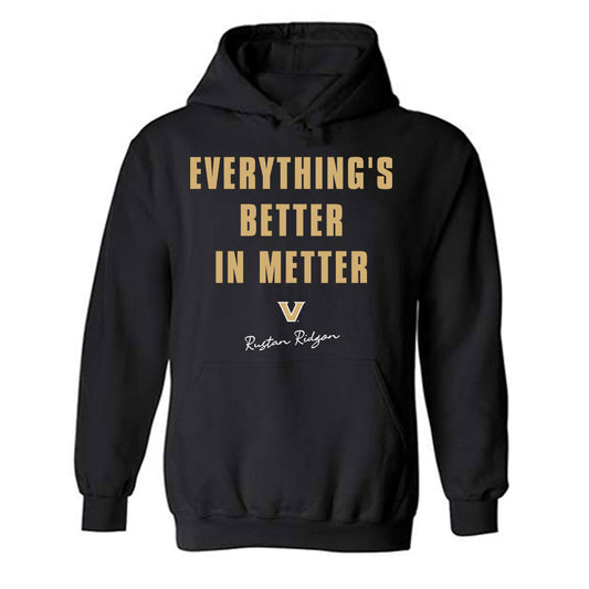 Vanderbilt - NCAA Baseball : Rustan Rigdon - Hooded Sweatshirt-0