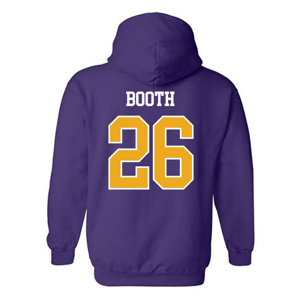 Albany - NCAA Men's Lacrosse : Bennett Booth - Classic Shersey Hooded Sweatshirt-1