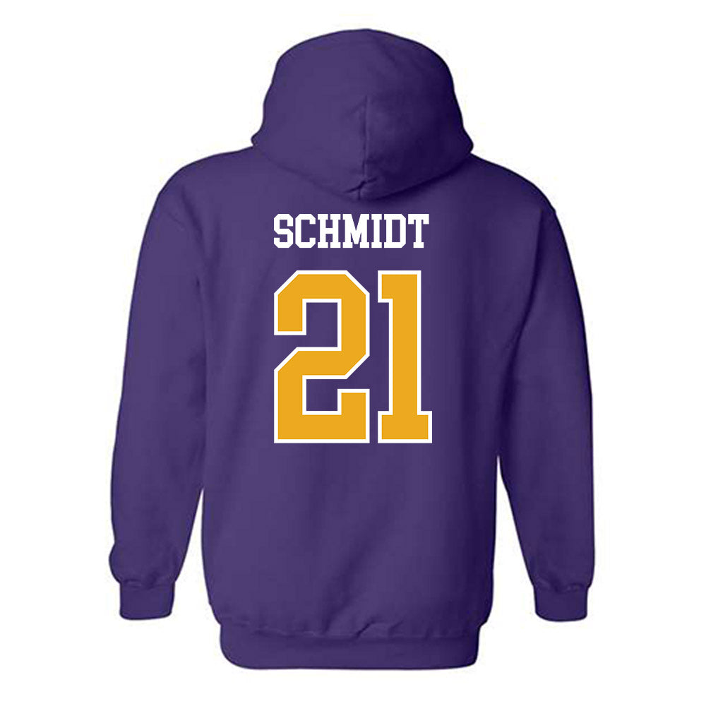 Albany - NCAA Baseball : Jaden Schmidt - Classic Shersey Hooded Sweatshirt-1