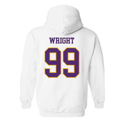 Albany - NCAA Football : Kion Wright - Classic Shersey Hooded Sweatshirt-1
