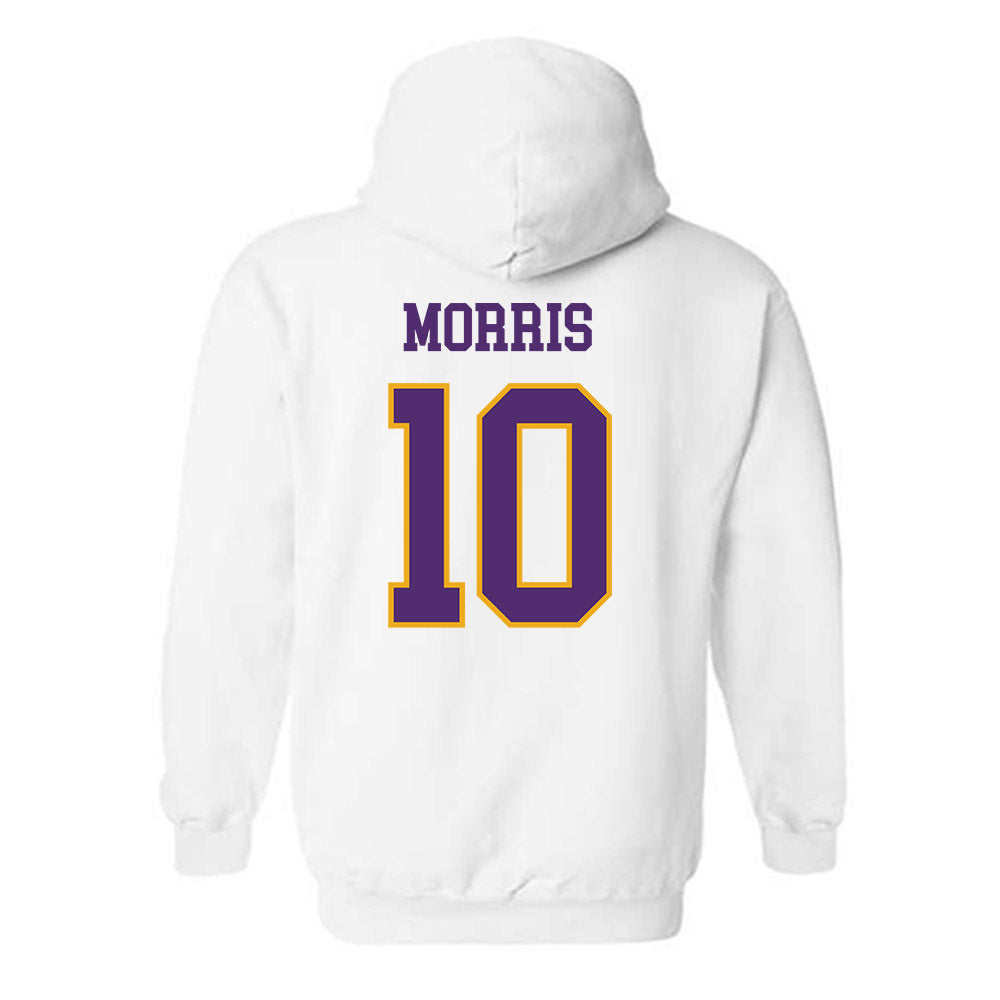Albany - NCAA Baseball : Logan Morris - Classic Shersey Hooded Sweatshirt-1