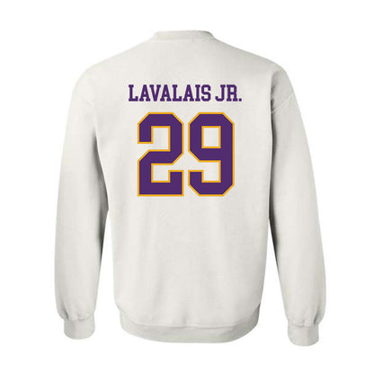 Albany - NCAA Football : Romero Lavalais Jr. - Classic Shersey Crewneck Sweatshirt-1