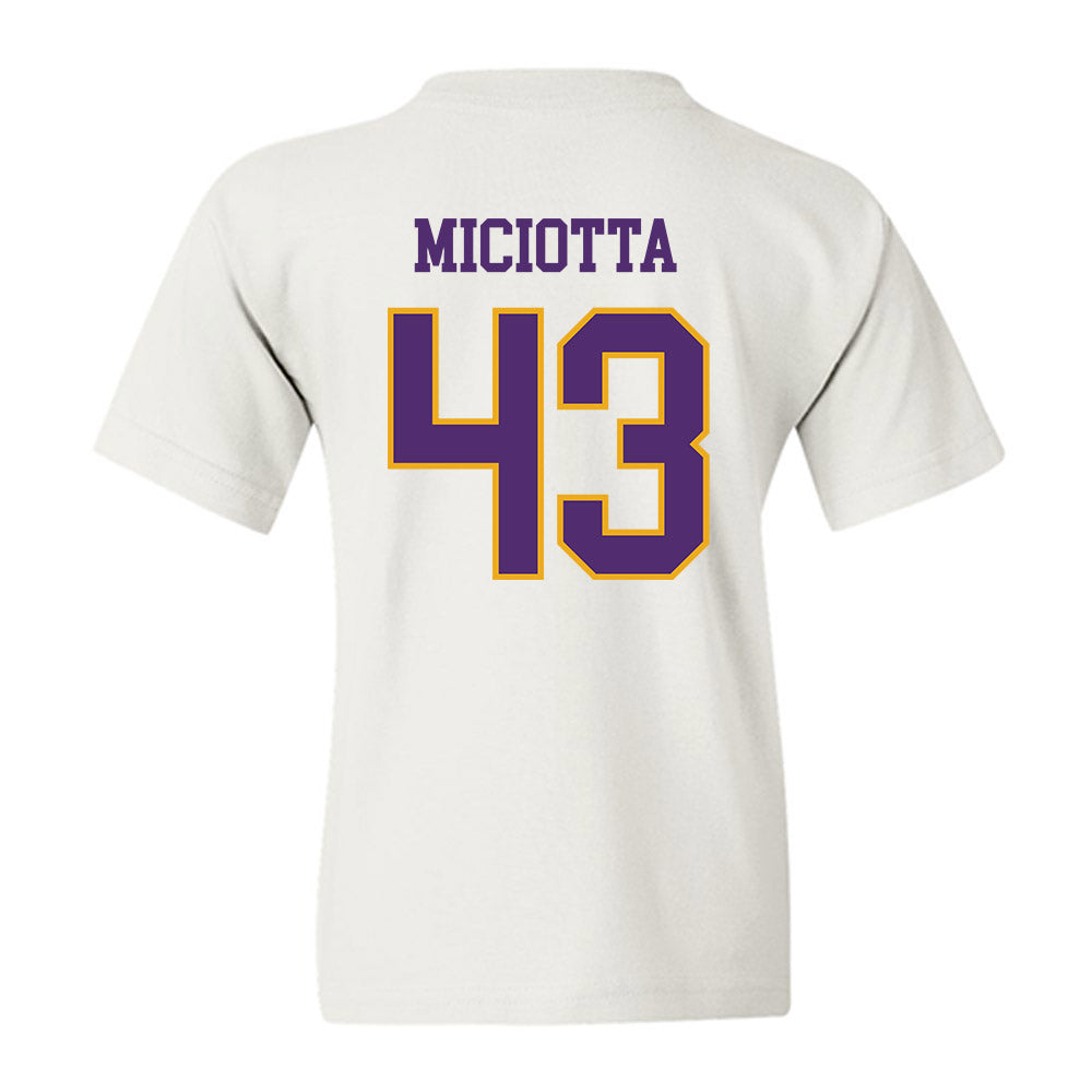 Albany - NCAA Football : Carlo Miciotta - Classic Shersey Youth T-Shirt-1