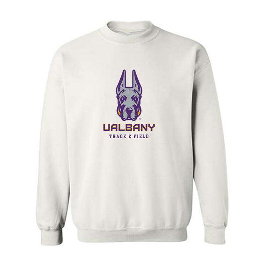 Albany - NCAA Men's Track & Field : Kenan Grant - Classic Shersey Crewneck Sweatshirt-0