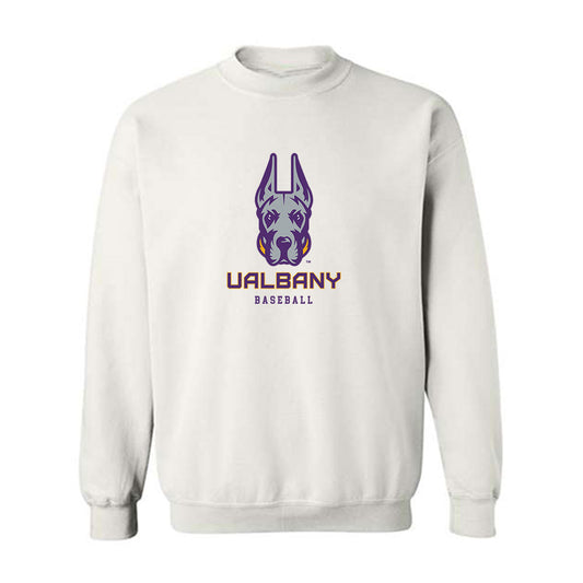 Albany - NCAA Baseball : Alex Enea - Classic Shersey Crewneck Sweatshirt-0