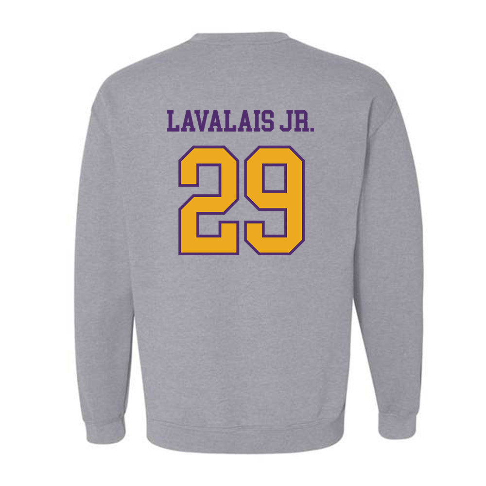 Albany - NCAA Football : Romero Lavalais Jr. - Classic Shersey Crewneck Sweatshirt-1