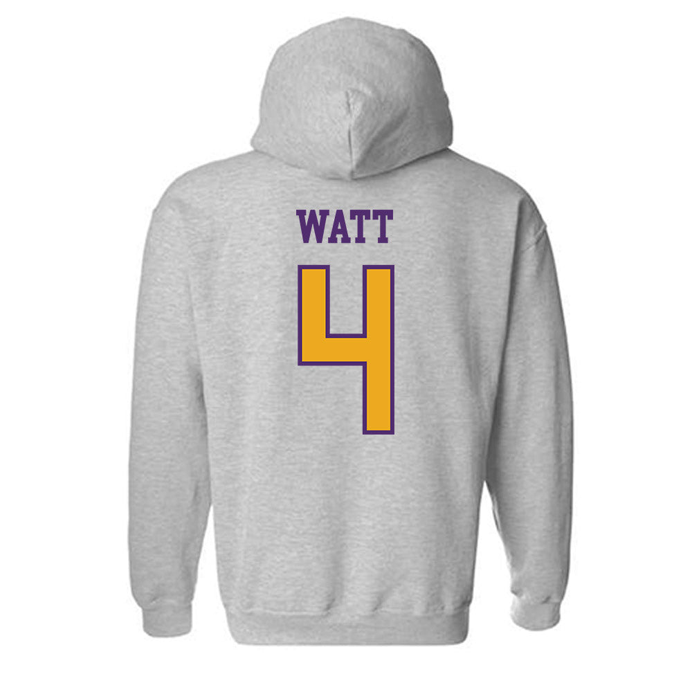Albany - NCAA Men's Soccer : Lucas Watt - Classic Shersey Hooded Sweatshirt-1