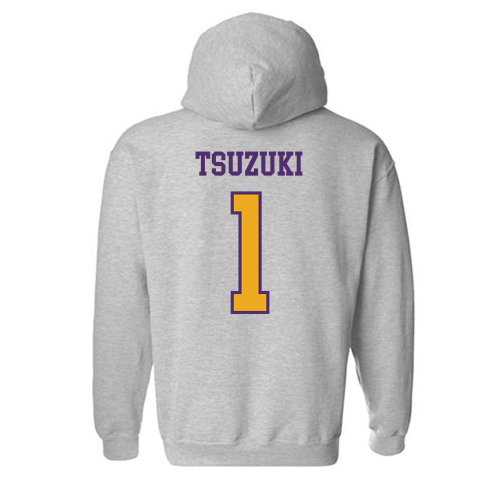 Albany - NCAA Men's Soccer : Kodai Tsuzuki - Classic Shersey Hooded Sweatshirt-1