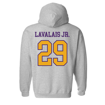 Albany - NCAA Football : Romero Lavalais Jr. - Classic Shersey Hooded Sweatshirt-1