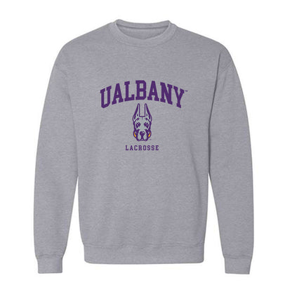 Albany - NCAA Men's Lacrosse : Brady smith - Classic Shersey Crewneck Sweatshirt-0