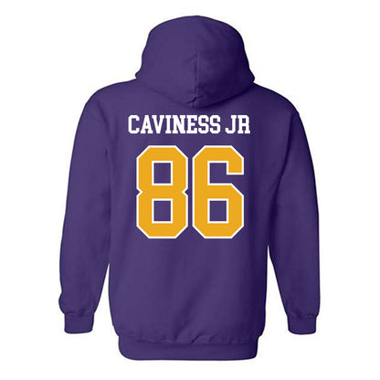 Albany - NCAA Football : Ashanti Caviness Jr - Classic Shersey Hooded Sweatshirt-1