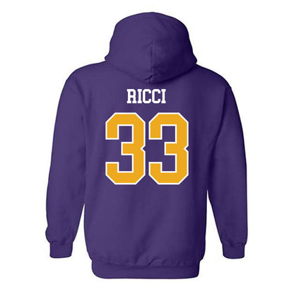 Albany - NCAA Football : Leo Ricci - Classic Shersey Hooded Sweatshirt-1