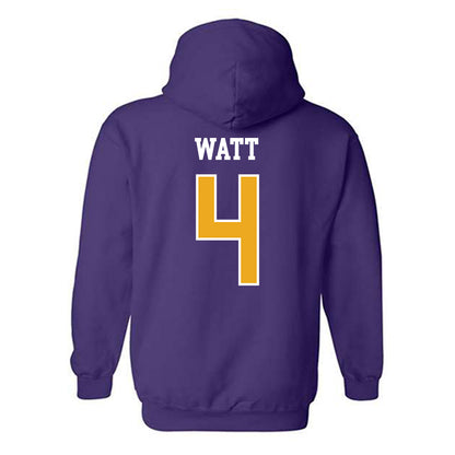 Albany - NCAA Men's Soccer : Lucas Watt - Classic Shersey Hooded Sweatshirt-1