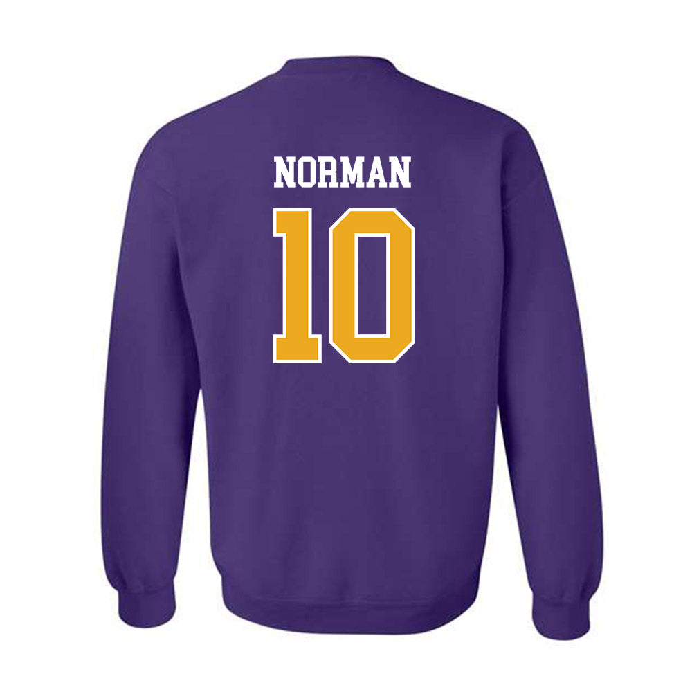 Albany - NCAA Football : BJ norman - Classic Shersey Crewneck Sweatshirt-1