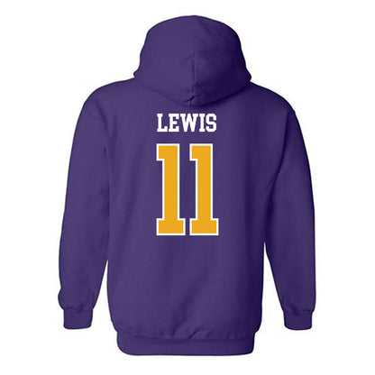 Albany - NCAA Football : Shawan Lewis - Classic Shersey Hooded Sweatshirt-1