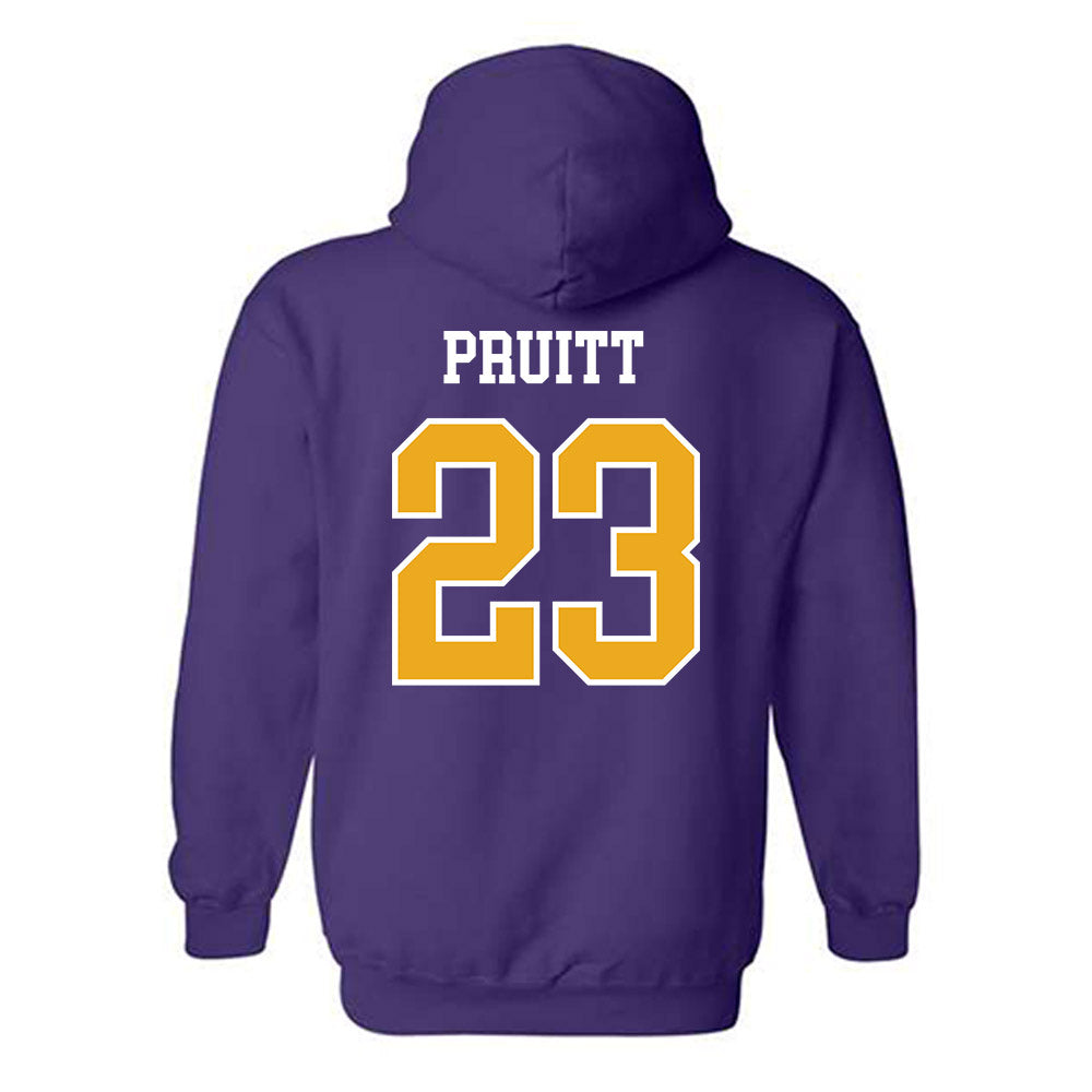 Albany - NCAA Football : Jeremiah Pruitt - Classic Shersey Hooded Sweatshirt-1