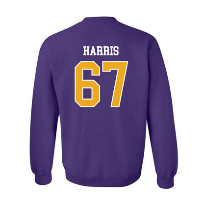 Albany - NCAA Football : Emmitt Harris - Classic Shersey Crewneck Sweatshirt-1