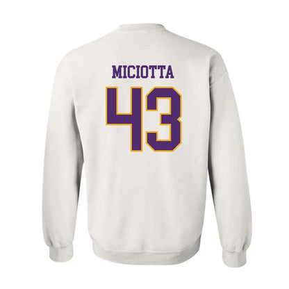 Albany - NCAA Football : Carlo Miciotta - Classic Shersey Crewneck Sweatshirt-1