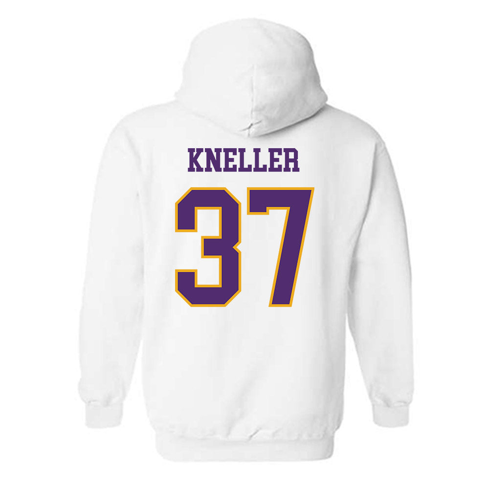 Albany - NCAA Baseball : Tyler Kneller - Classic Shersey Hooded Sweatshirt-1