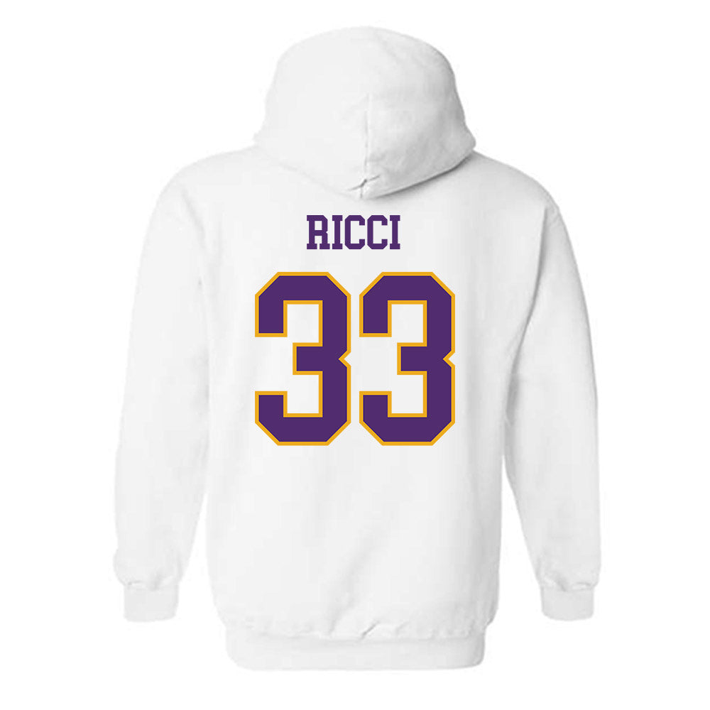 Albany - NCAA Football : Leo Ricci - Classic Shersey Hooded Sweatshirt-1