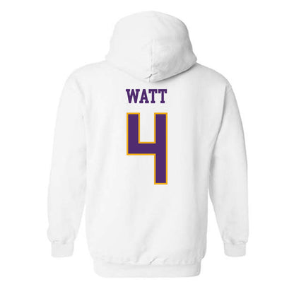 Albany - NCAA Men's Soccer : Lucas Watt - Classic Shersey Hooded Sweatshirt-1