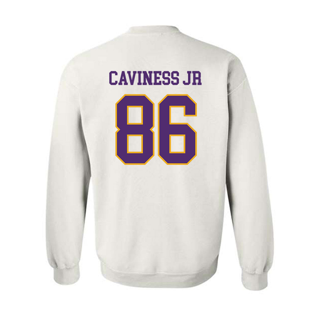 Albany - NCAA Football : Ashanti Caviness Jr - Classic Shersey Crewneck Sweatshirt-1