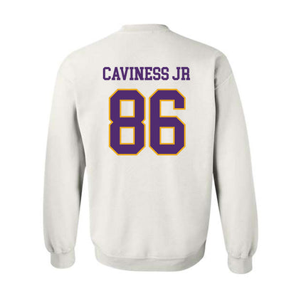 Albany - NCAA Football : Ashanti Caviness Jr - Classic Shersey Crewneck Sweatshirt-1