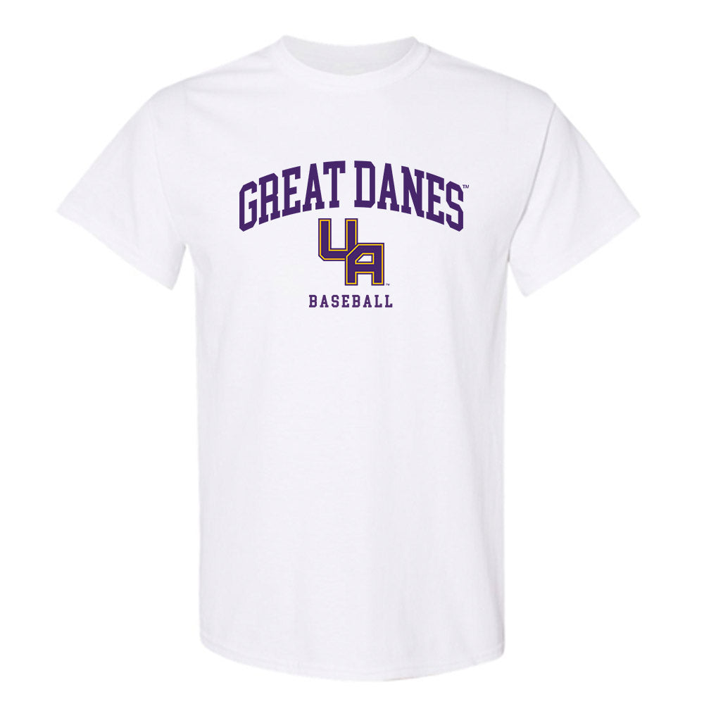 Albany - NCAA Baseball : Logan Morris - Classic Shersey T-Shirt-0
