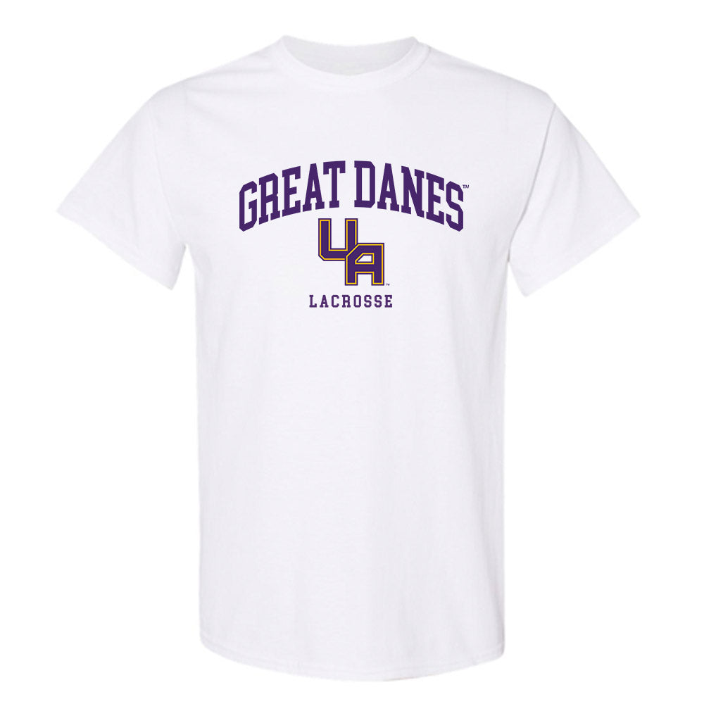 Albany - NCAA Men's Lacrosse : Bennett Booth - Classic Shersey T-Shirt-0