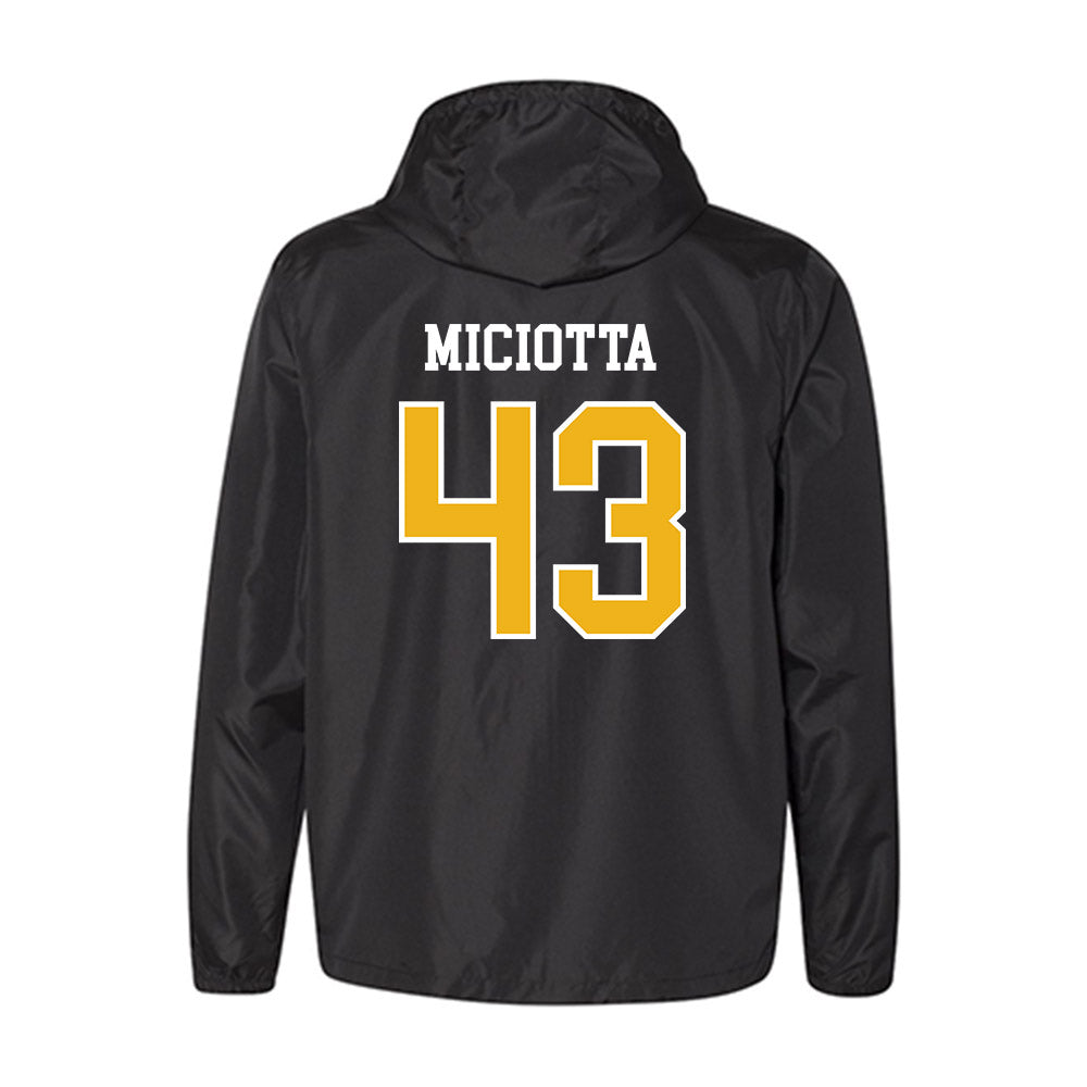 Albany - NCAA Football : Carlo Miciotta - Windbreaker-1