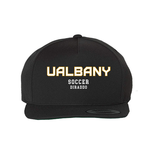 Albany - NCAA Women's Soccer : Julia DiRaddo - Snapback Hat-0