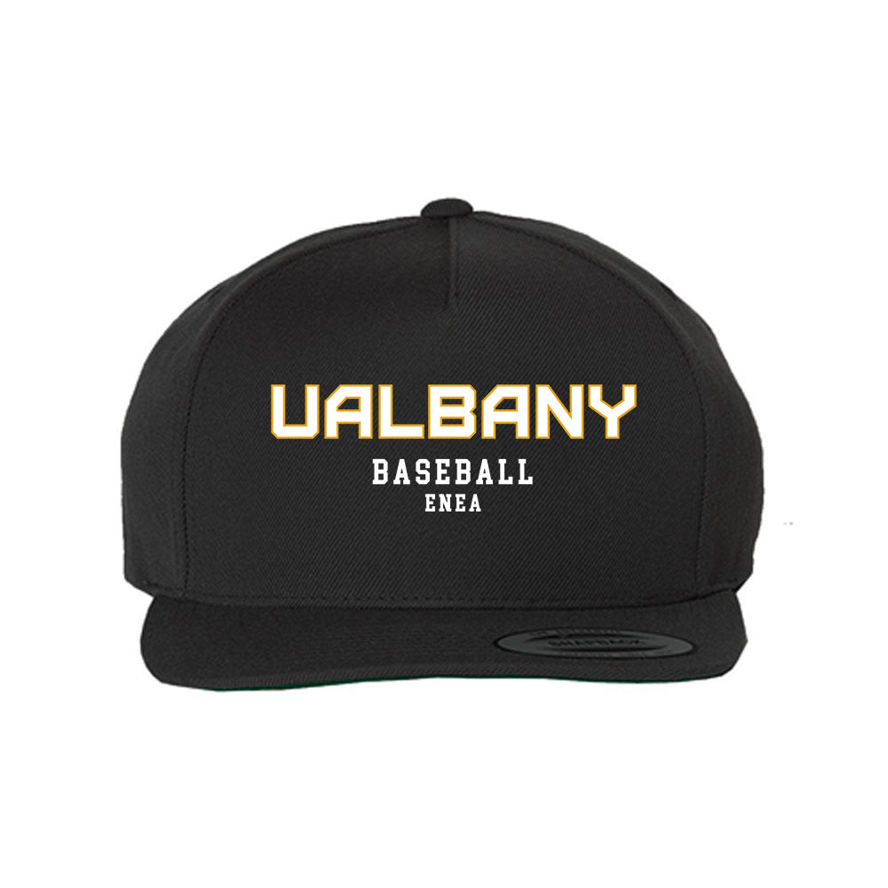 Albany - NCAA Baseball : Alex Enea - Snapback Hat-0