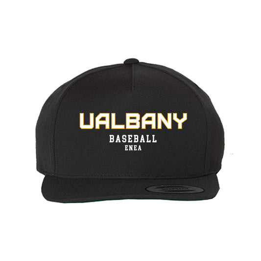 Albany - NCAA Baseball : Alex Enea - Snapback Hat-0