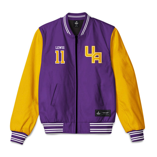 Albany - NCAA Football : Shawan Lewis - Bomber Jacket-0