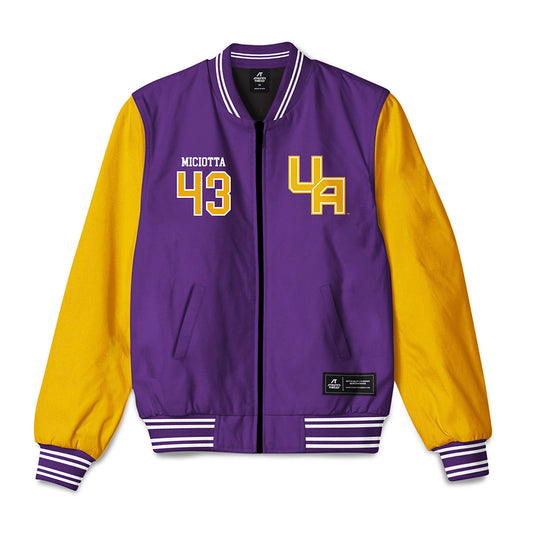 Albany - NCAA Football : Carlo Miciotta - Bomber Jacket-0