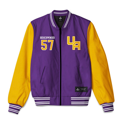 Albany - NCAA Football : Troy Berschwinger - Bomber Jacket-0