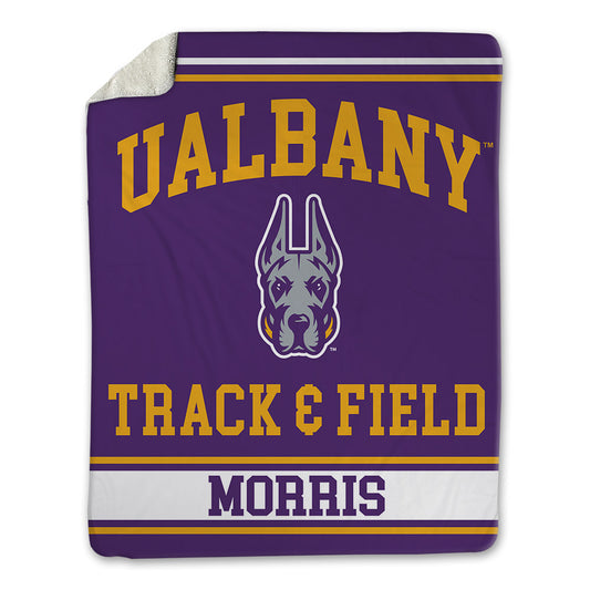 Albany - NCAA Men's Track & Field : Rajay Morris - Blanket-0