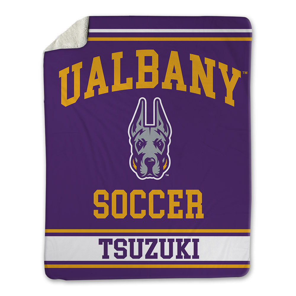 Albany - NCAA Men's Soccer : Kodai Tsuzuki - Blanket-0