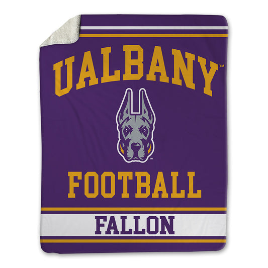 Albany - NCAA Football : Sam Fallon - Blanket-0