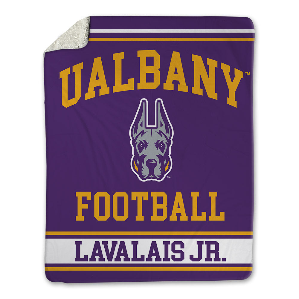 Albany - NCAA Football : Romero Lavalais Jr. - Blanket-0