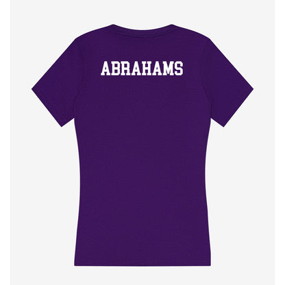 Albany - NCAA Women's Track & Field : Julissa Abrahams - Women's V-Neck T-Shirt-1