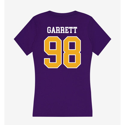 Albany - NCAA Football : Marques Garrett - Women's V-Neck T-Shirt-1