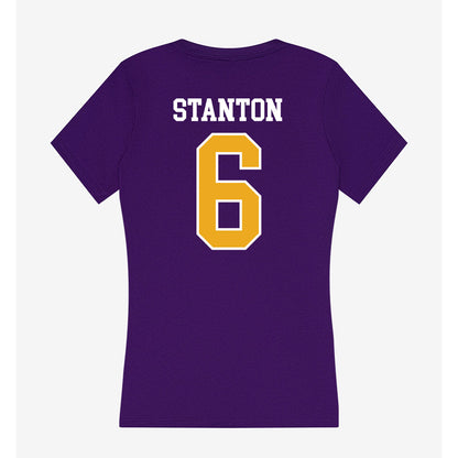 Albany - NCAA Women's Lacrosse : Mara Stanton - Women's V-Neck T-Shirt-1