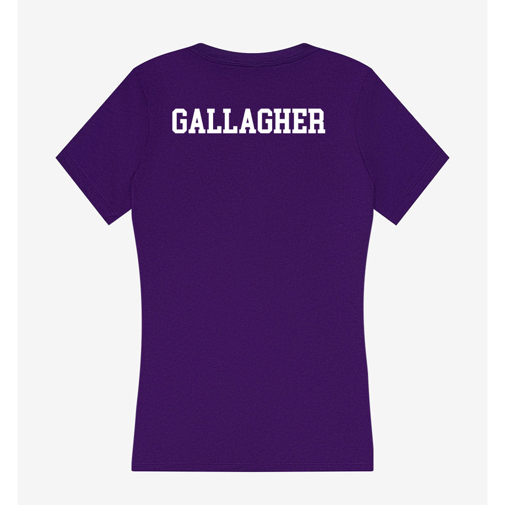 Albany - NCAA Men's Track & Field : Jack Gallagher - Women's V-Neck T-Shirt-1